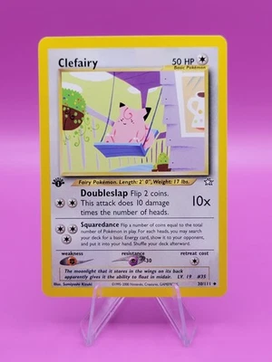 Pokémon 1st Edition Neo Genesis Clefairy 30/111 Uncommon  - Image 1 of 4