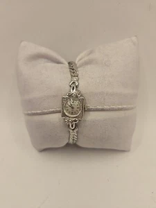 Vintage Bulova 1960s Diamond Dream Swiss Cocktail Dainty 10K RGP Women's Watch - Picture 1 of 9