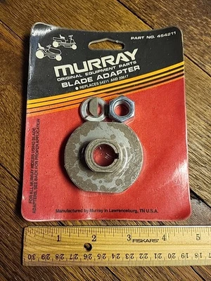 Adaptador de lâmina de cortador de grama Murray 454211 original compatível com 54211.20617 - Imagem 1 de 4