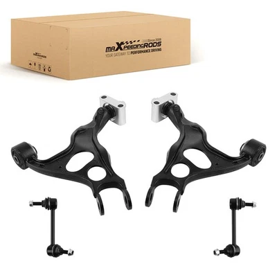 Brazos de control superiores traseros barras estabilizadoras 4 piezas para Ford Explorer Flex MKT MKS 2011-2018 Foto 1 de 4