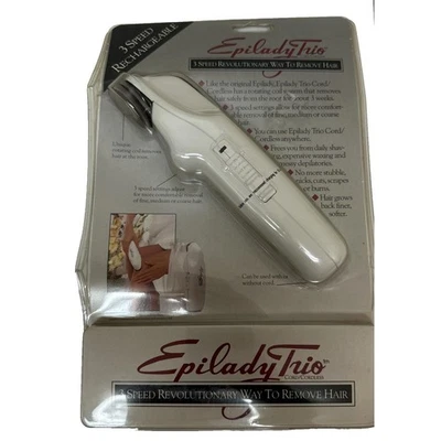De colección Epilady Trio Cable Inalámbrico 3 Velocidades Recargable Sistema de Depilación NUEVO Foto 1 de 4