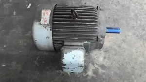 Toshiba 5 HP AC Motor 720 RPM 10 P 3Phase 234T 230/460 V TEFC 60 HZ - Picture 1 of 8