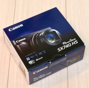 Canon Power Shot SX740 HS 20.3MP 4K Digital Camera 40x Optical Zoom Wi-Fi Silver - Picture 1 of 5