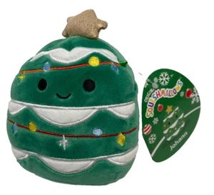 Squishmallows Johann The Christmas Tree 4.5' 2023 Plush Stocking Stuffer - Picture 1 of 2