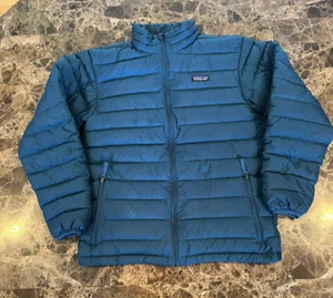Patagonia Kids Girls' Down Sweater Puffer Jacket #68244 Sz XL (14) - Picture 1 of 15