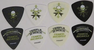 Juego de 4 selecciones de guitarra Michael Schenker Temple Of Rock Francis Bucholz - Imagen 1 de 1