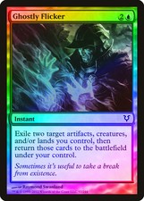 Ghostly Flicker FOIL Avacyn Restored PLD Blue Common MAGIC MTG CARD ABUGames