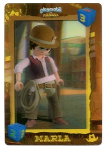 MARLA #9 CROMO LENTICULAR C9 PLAYMOBIL LA PELICULA 2019 CARREFOUR - Imagen 1 de 2