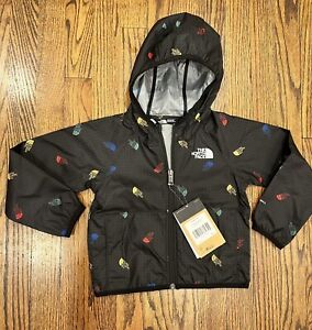 The North Face NWT Kid’s Never Stop Hooded Wind/Rain Jacket Size 3T