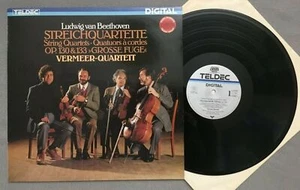 J146 Beethoven String Quartets Vermeer Quartet Teldec 6.42982 AZ Digital Stereo - Picture 1 of 3