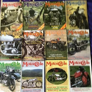 The Classic Motorcycle Magazines (1984) X 12 FULL YEAR - Vintage Bundle Lot 538 - Picture 1 of 13