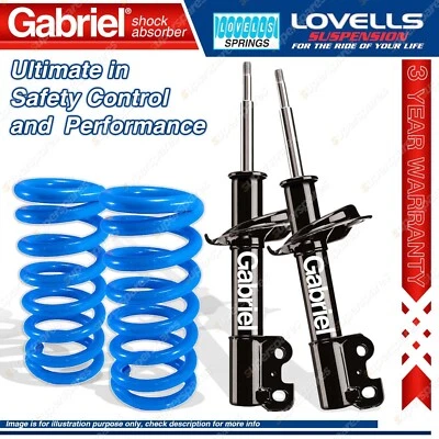 2 Front Gabriel Ultra Strut Shocks Lovells Springs for Commodore VR VS VR VS IRS - image 1 of 2