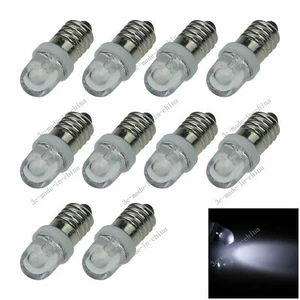 10 (TEN) NEW WHITE  LED BULBS FIT VINTAGE PACHINKOs NEW LED PACHINKO BULBS - Picture 1 of 4