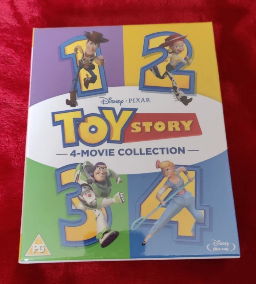 TOY STORY 1-4 COLLECTION BLU RAY BOXSET BRAND NEW SEALED NEWER STYLE 4 MOVIE  - Image 1 of 4