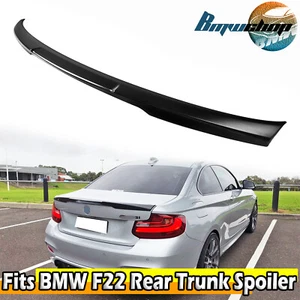Fits 2021 BMW 2-Series F22 F87 2D Coupe 220d DTO Trunk Spoiler Unpainted - Picture 1 of 5