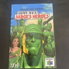 .N64.' | '.Army Men Sarge's Heroes.