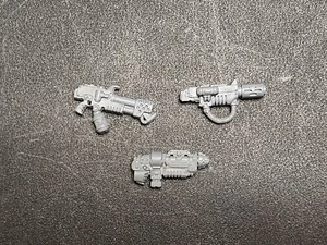 Warhammer 40k Miniatures Space Marines Special Weapons x3 bits lot, R138 - Picture 1 of 2