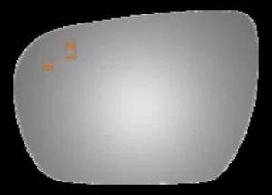 Burco Mirror Glass Replacement Fits 16-18 Hyundai Santa Fe CrossPath-4721BC - Picture 1 of 1