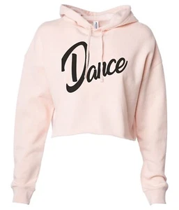 Dance Crop Top Hoodies - Contemporary Girls Ballet Hip Hop Music Shirt Gifts - Picture 1 of 3