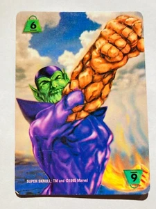 1995 X-men Super Skaull ' 95 Over Power Trading Card Game No. 6 Rare F/S - Picture 1 of 12