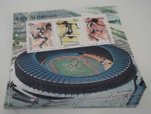1988 San Marino; 75 Blocks Olympia, postfrisch/MNH, Bl. 11, ME 400,- - Bild 1 von 2