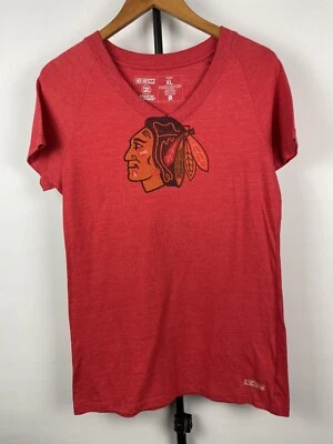 Camisa Jersey CCM Roja Chicago Blackhawks 88 Kane Cuello en V Manga Corta NHL Talla XL Foto 1 de 4