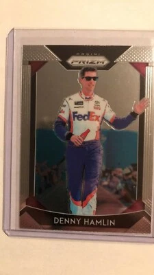 2019-20 Panini Silver Prizm Card of Denny Hamlin# 9.NEW. - Image 1 of 3