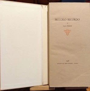 Piccolo ricordo di Lucio Ridenti - Picture 1 of 2