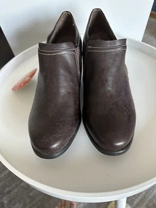 NATURALIZER NATURAL SOUL BROWN BOOTIE 9.5 - Picture 1 of 6