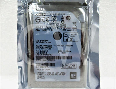 HTS541010A9E680 HGST 0J26213 1TB 5400RPM 6Gbps 2.5" SATA HDD Hard Drive - Image 1 of 2