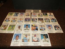 The Milwaukee Police Department Presents the 1983 Milwaukee Brewers 30 cards 