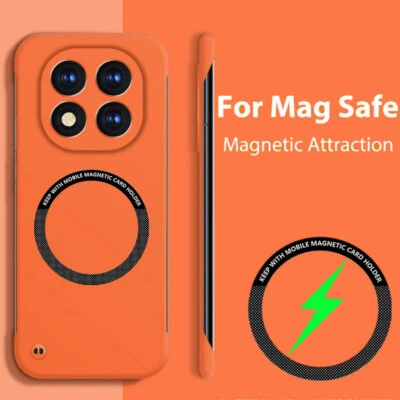 ShockProof Magsafe Case For Xiaomi Poco X6 F6 Pro Redmi Note 14 13 Pro+ Cover - Image 1 of 4