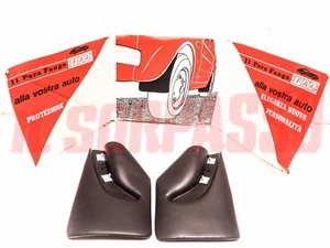 PARASPRUZZI PARAFANGHI ANTERIORI + POSTERIORI FIAT 126 127 128 131 500 600 850 - Picture 1 of 4