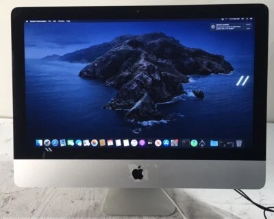 2012 Apple iMac A1418 21.5" Intel i5-3330S 2.7GHz 8GB RAM 1TB HDD See Pics - Image 1 of 4