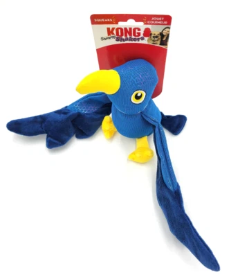 KONG Shakers Shimmy Gaviota MEDIANO Peluche Bajo Tono Chirrido Lanzar y Agitar Juguete para Perro Foto 1 de 4