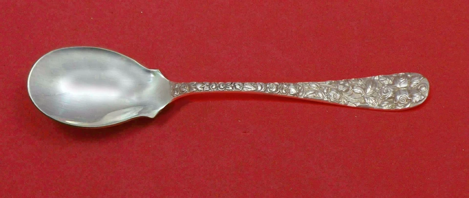 Ложка для мороженого Baltimore Rose от Schofield из чистого серебра на заказ 5 3/4 дюйма - Изображение 1 из 1