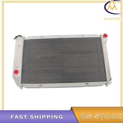 Radiador de aluminio CC390 3 filas para Ford Thunderbird Elite Ranchero 1972 1973-1979 Foto 1 de 4