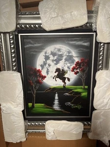 Michael Godard Wild Ride Acrylic Painting Canvas Hand Signed Unique Work-$17,500 - Picture 1 of 3