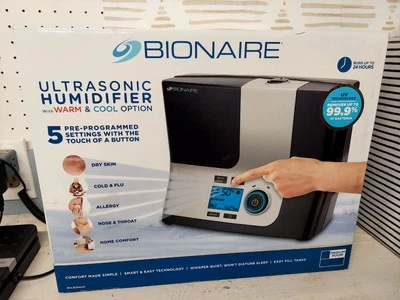 Unopened Bionaire Ultrasonic Humidifier BUL9200UV. 5 Settings, Mid Size Room App - Image 1 of 4