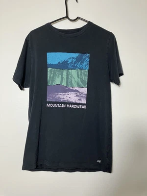 mountain hardwear Short Sleeve Tshirt Men’s M Gray Graphic Tee Casual Cotton - Image 1 of 4