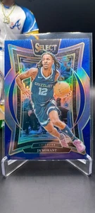 🔥Ja Morant🔥Blue Prizm Holo🔥2024-25 Panini Select Concourse #60 - Grizzlies - Picture 1 of 2