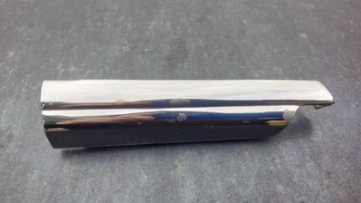 Cadillac Eldorado 1957 1958 cupé 2 puertas techo rígido puerta moldura de acero inoxidable  Foto 1 de 4