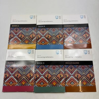 MU123 Discovering Mathematics 6-Book Set - Course Textbooks - Paperback - Image 1 of 4