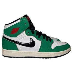 Scarpe Nike Air Jordan 1 Retro High OG 'Lucky Green' CU0449 300 taglia 1,5 Y - Foto 1 di 13