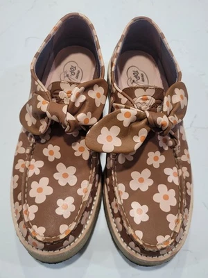 Sperry Captains креп бант Оксфорд женщин размер 8 многоцветный цветок - Изображение 1 из 4