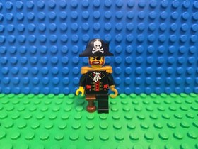 Lego Captain Brickbeard Minifigure 6299 6243 6253 6242 pi081 Pirates CMF Lot HTF