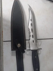 Messerscheide echt Vollrindleder mit Dolch - Bild 1 von 4