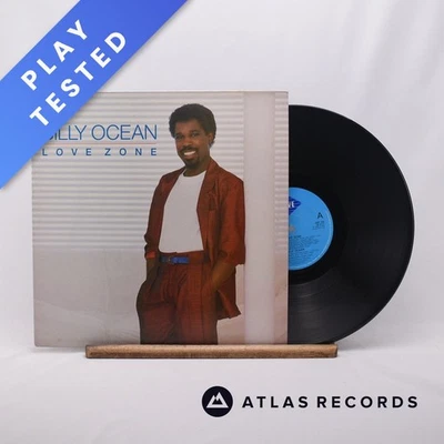 Billy Ocean Love Zone Damont LP Album Vinyl Record 1986 HIP 35 Jive - EX/EX Foto 1 de 4