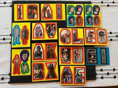 1980 Topps Star Wars The Empire Strikes Back   (14 Clean Pack Fresh Stickers) - Image 1 of 4