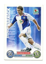 Topps Match Attax Trading Card 2007/2008 Blackburn Rovers Stephen Warnock
